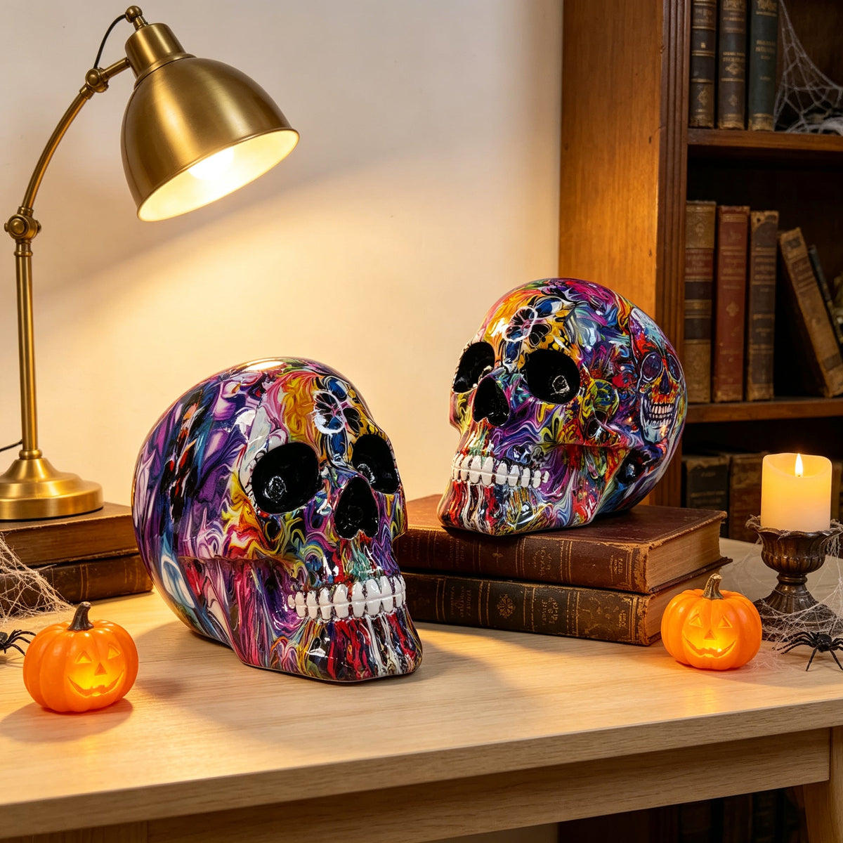 Decorative Skull Soft Textile Ceramic | Kelmera