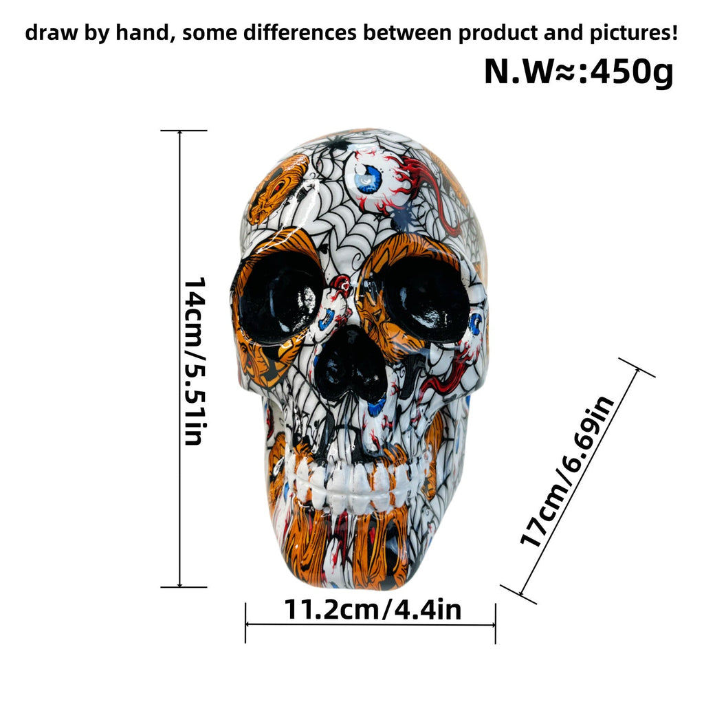 Decorative Skull Soft Textile Ceramic | Kelmera