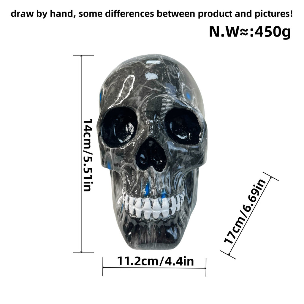Decorative Skull Soft Textile Ceramic | Kelmera