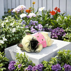 Decorative Sleeping Bulldog Figure | Kelmera