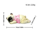 Decorative Sleeping Bulldog Figure | Kelmera