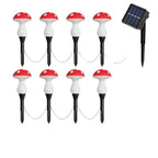 Decorative Solar Mushroom Garden Stake Lights | Kelmera