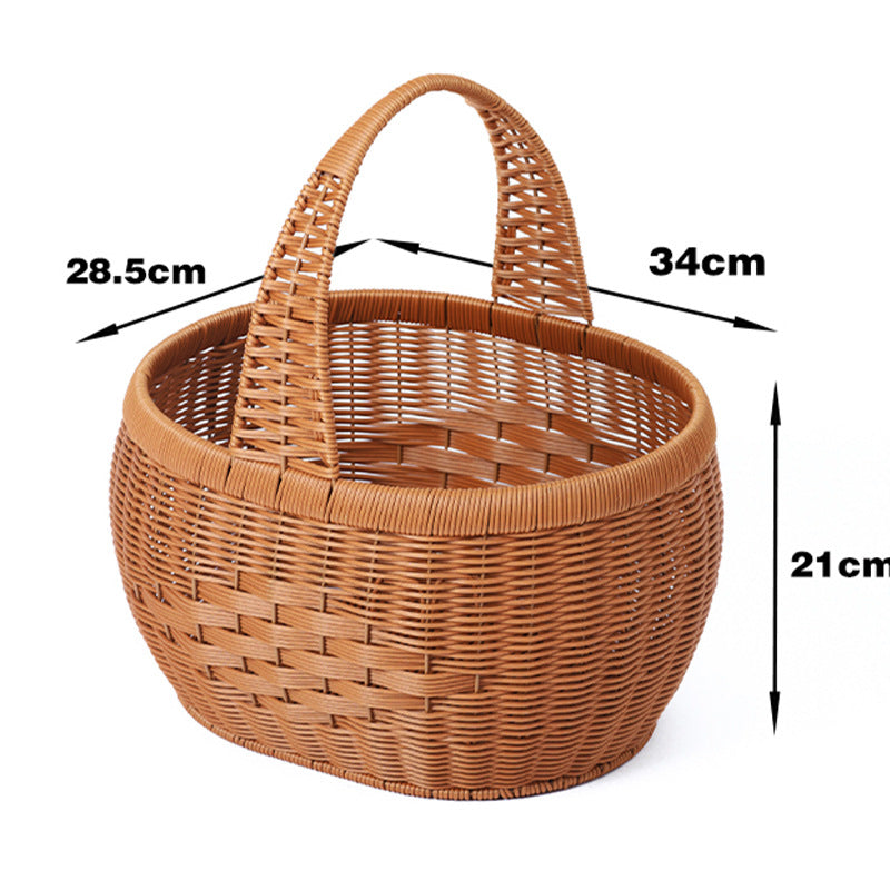Decorative Storage Basket 11.22 × 13.39 × 8.27 Inch | Kelmera