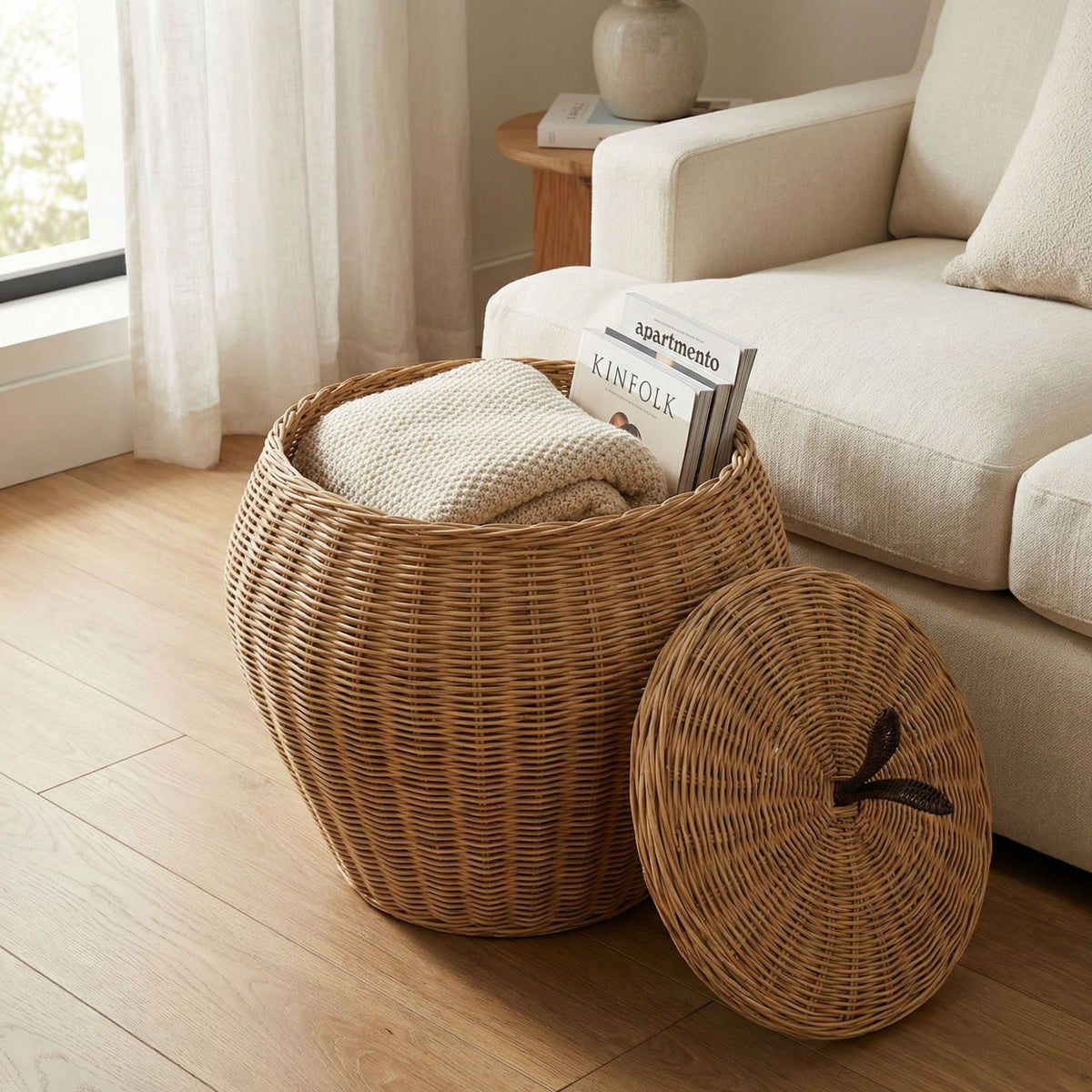 Decorative Storage Basket Apple | Kelmera