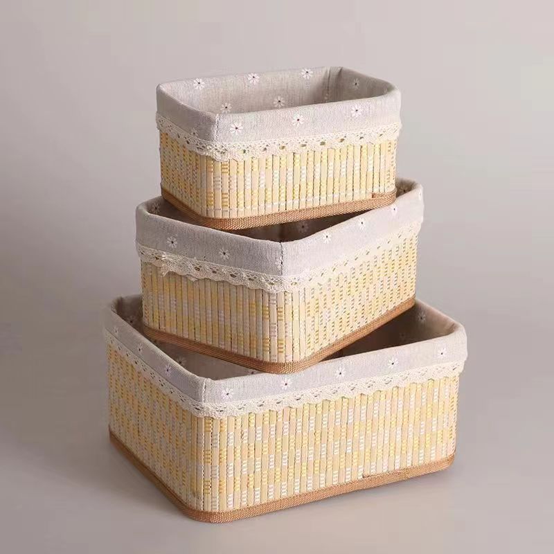Decorative Storage Basket Beige | Kelmera