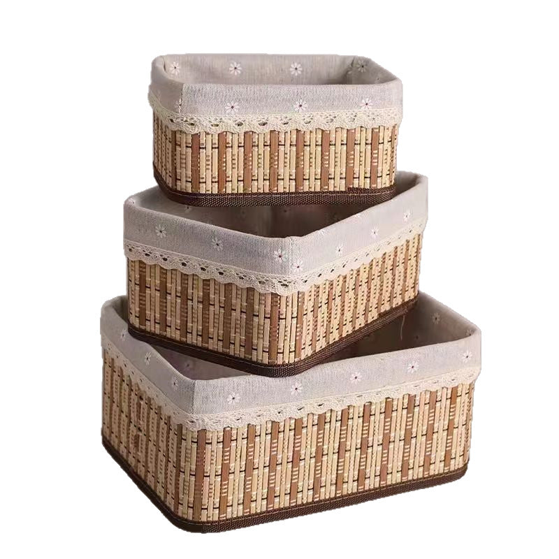Decorative Storage Basket Beige | Kelmera