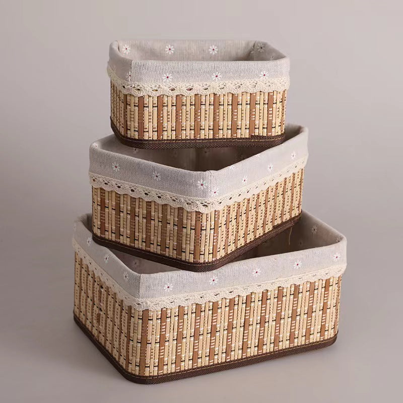 Decorative Storage Basket Beige | Kelmera