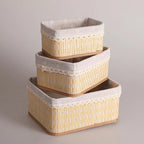 Decorative Storage Basket Beige | Kelmera