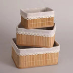 Decorative Storage Basket Beige | Kelmera