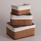 Decorative Storage Basket Beige | Kelmera