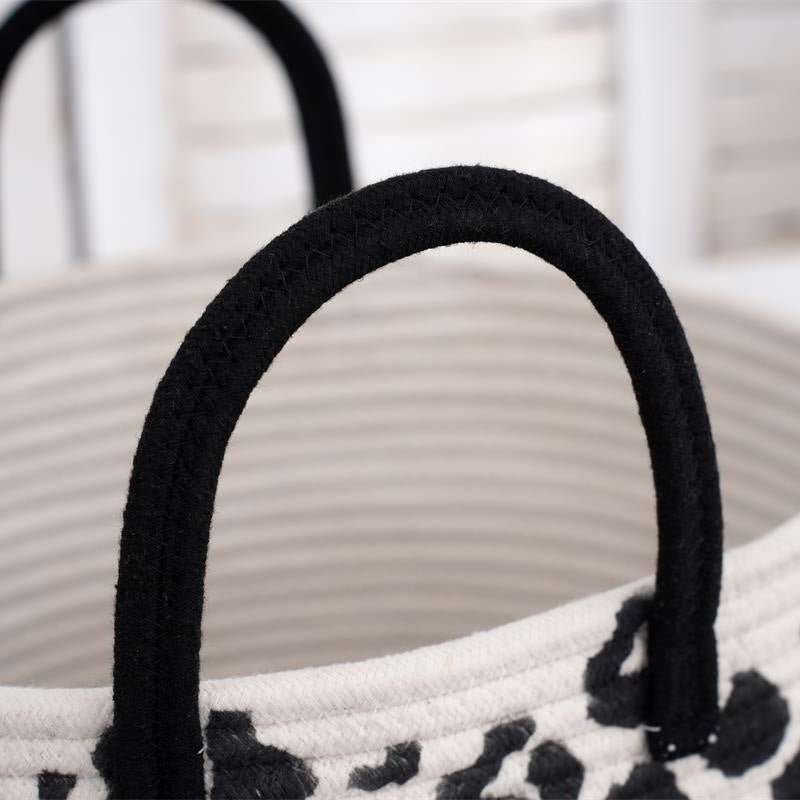 Decorative Storage Basket Black 36 | Kelmera