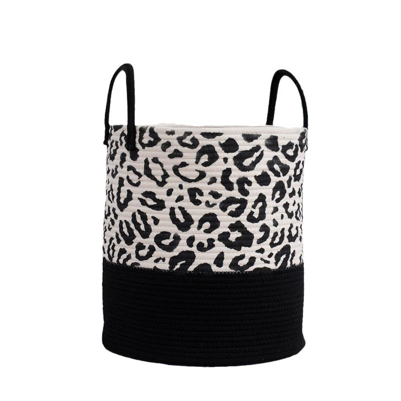 Decorative Storage Basket Black 36 | Kelmera