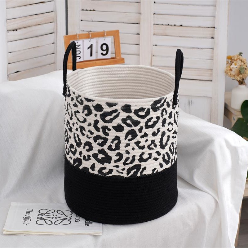 Decorative Storage Basket Black 36 | Kelmera