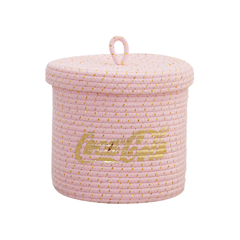 Decorative Storage Basket Cotton Textile | Kelmera