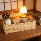 Decorative Storage Basket Gray Brown | Kelmera