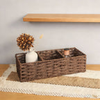 Decorative Storage Basket Gray Brown | Kelmera