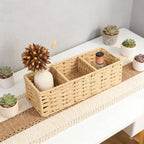 Decorative Storage Basket Gray Brown | Kelmera