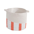 Decorative Storage Basket Green Orange | Kelmera