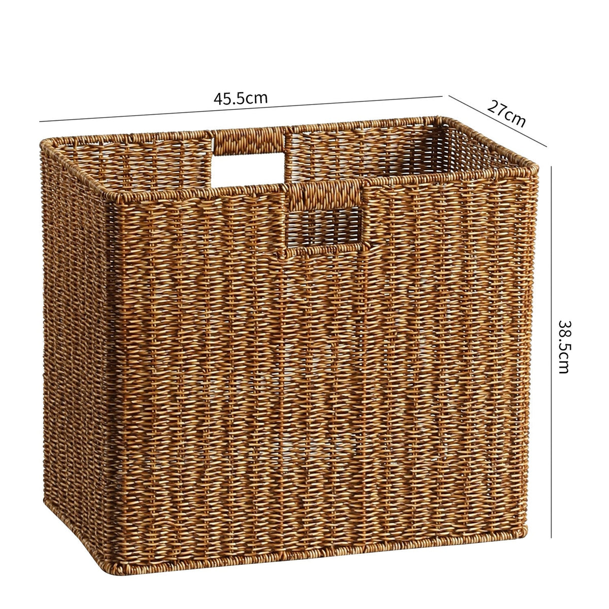 Decorative Storage Basket Light Brown | Kelmera