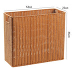 Decorative Storage Basket Light Brown | Kelmera