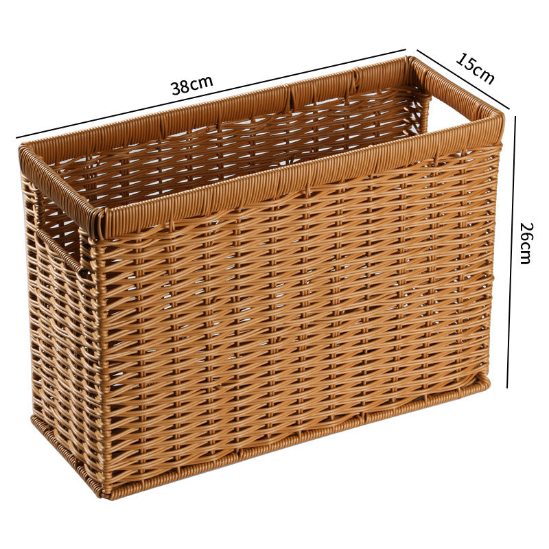 Decorative Storage Basket Light Brown | Kelmera