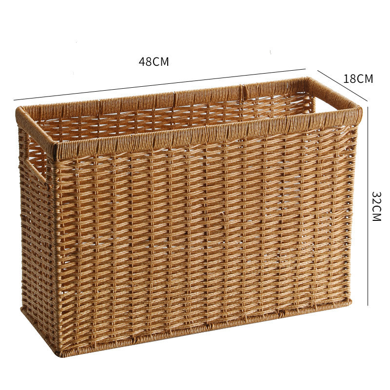 Decorative Storage Basket Light Brown | Kelmera