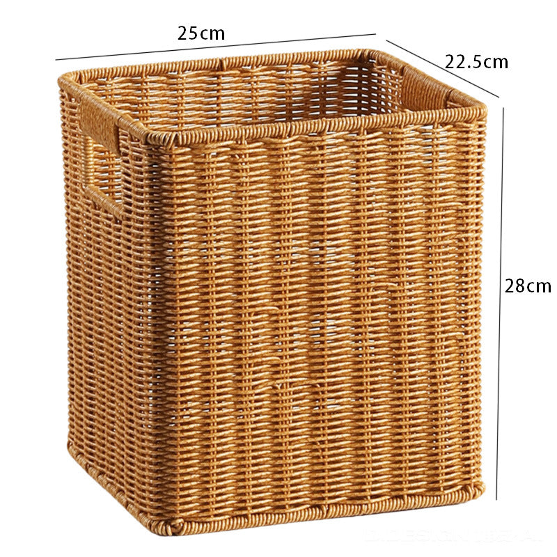 Decorative Storage Basket Light Brown | Kelmera