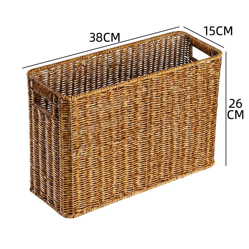 Decorative Storage Basket Light Brown | Kelmera