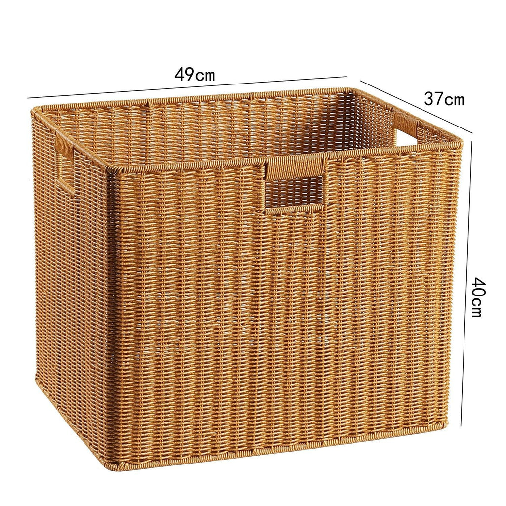 Decorative Storage Basket Light Brown | Kelmera
