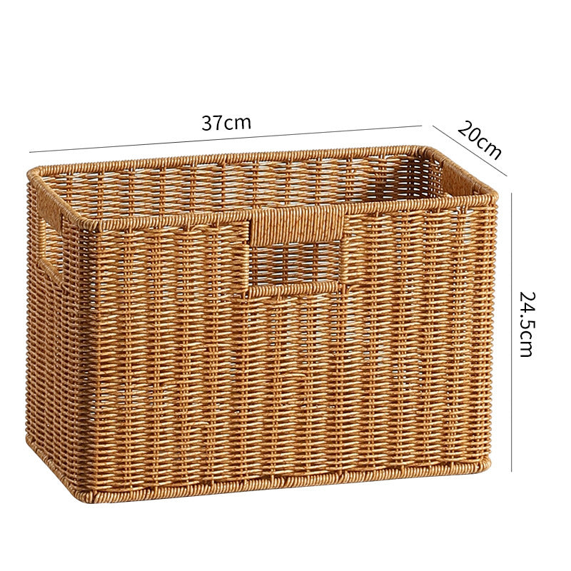 Decorative Storage Basket Light Brown | Kelmera