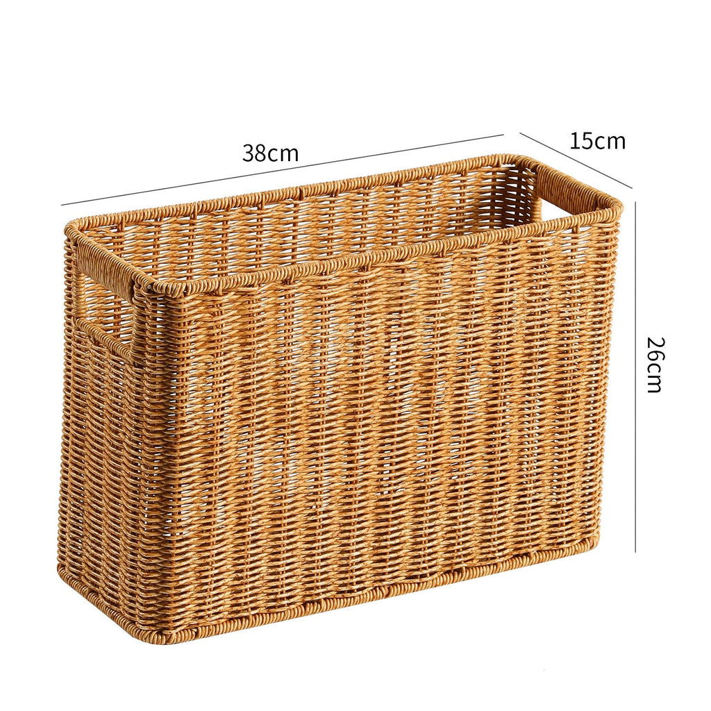 Decorative Storage Basket Light Brown | Kelmera