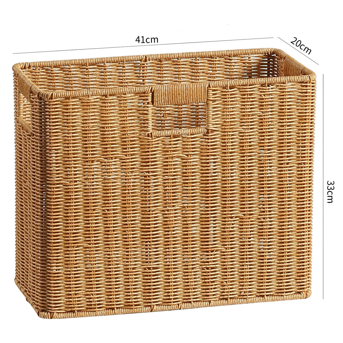 Decorative Storage Basket Light Brown | Kelmera
