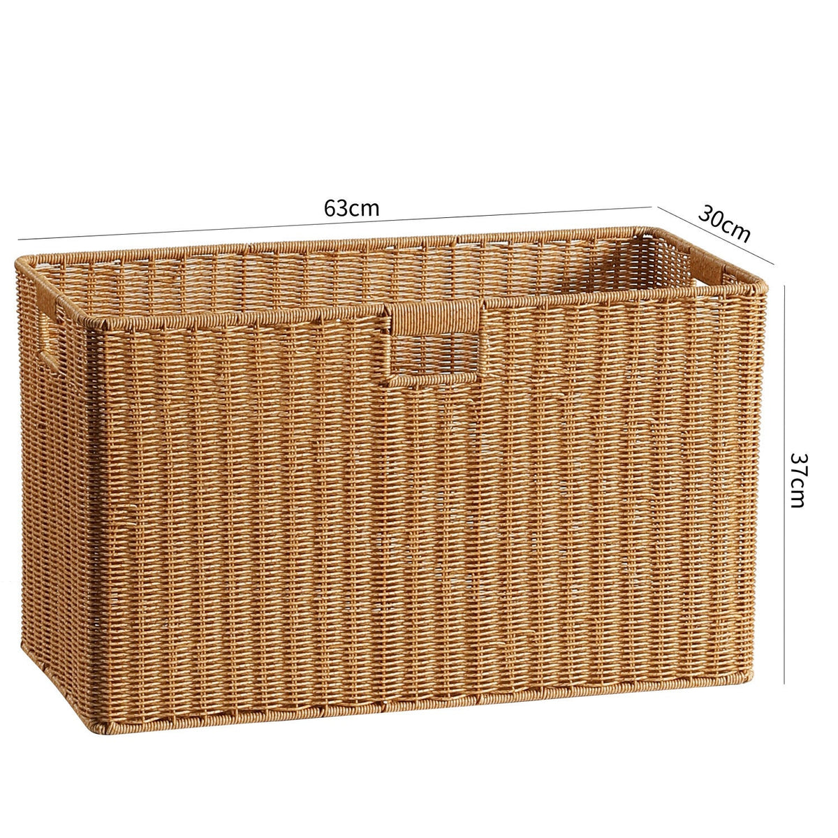 Decorative Storage Basket Light Brown | Kelmera