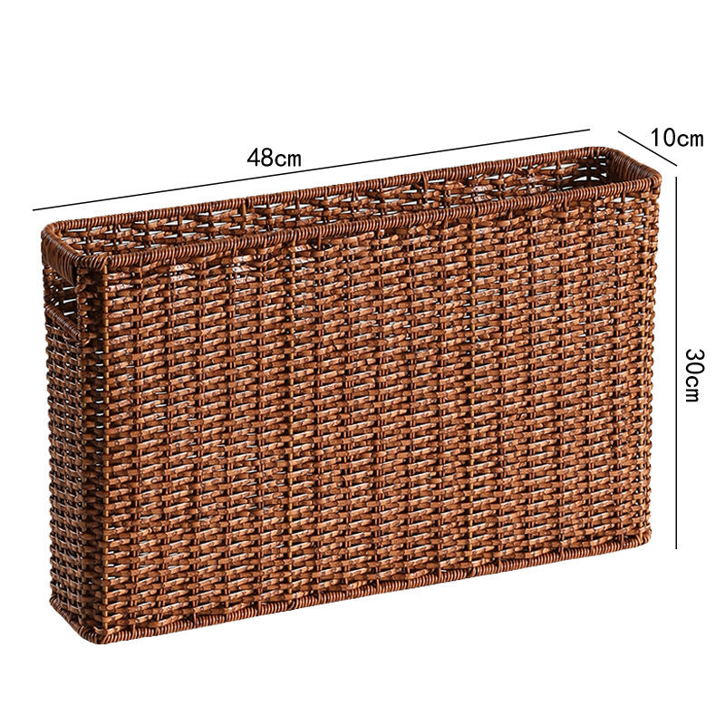 Decorative Storage Basket Light Brown | Kelmera