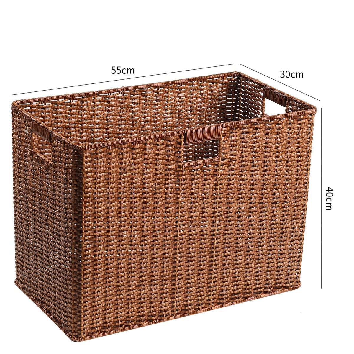 Decorative Storage Basket Light Brown | Kelmera