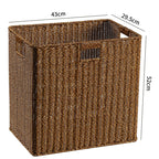 Decorative Storage Basket Light Brown | Kelmera