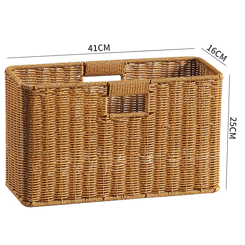 Decorative Storage Basket Light Brown | Kelmera