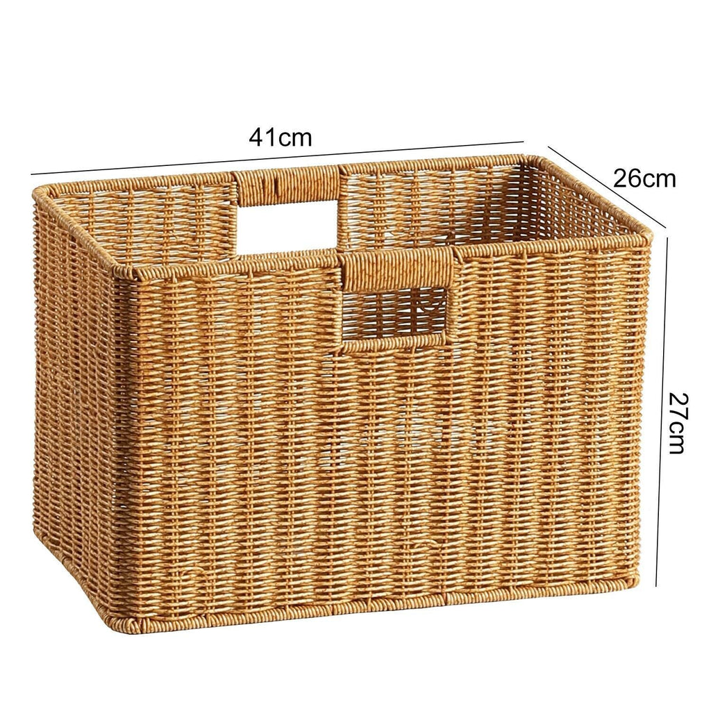Decorative Storage Basket Light Brown | Kelmera