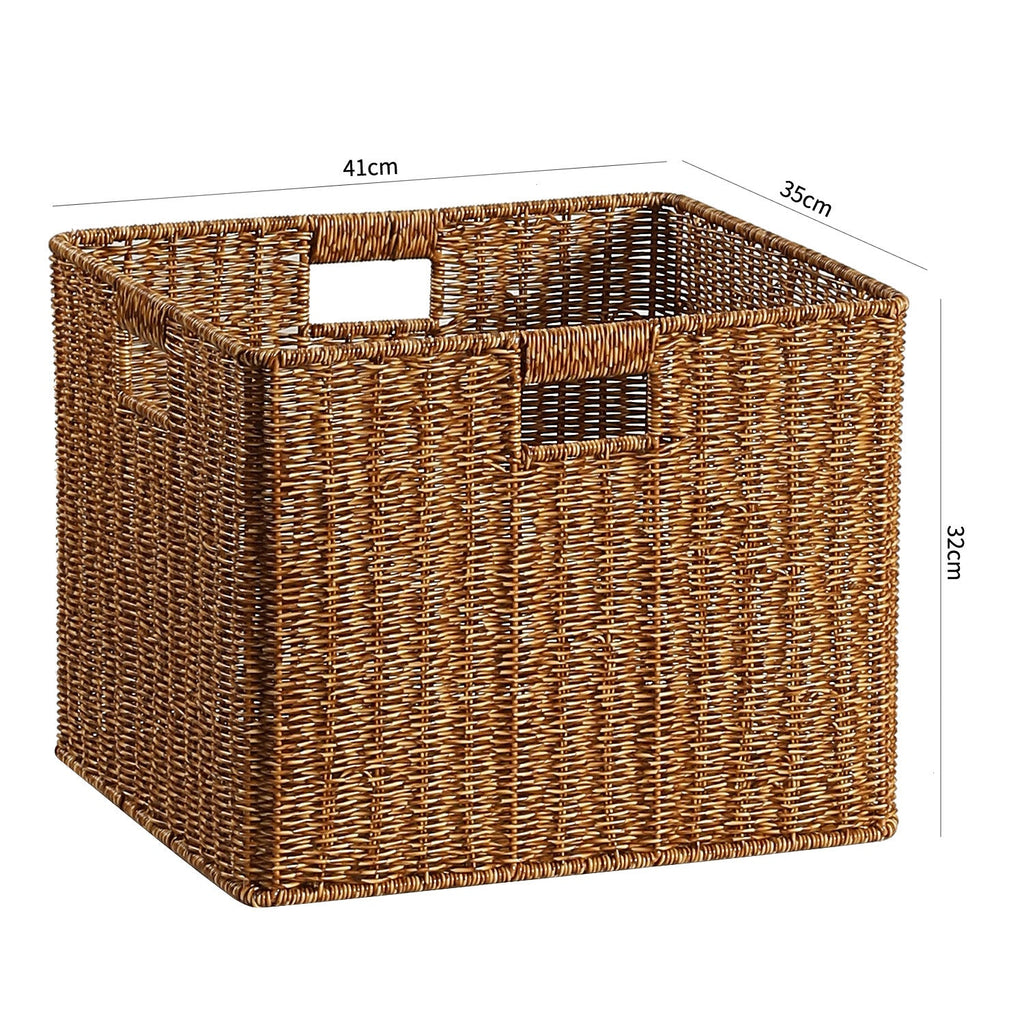 Decorative Storage Basket Light Brown | Kelmera