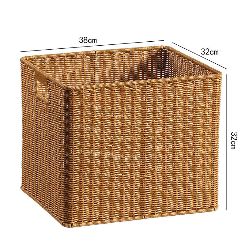 Decorative Storage Basket Light Brown | Kelmera