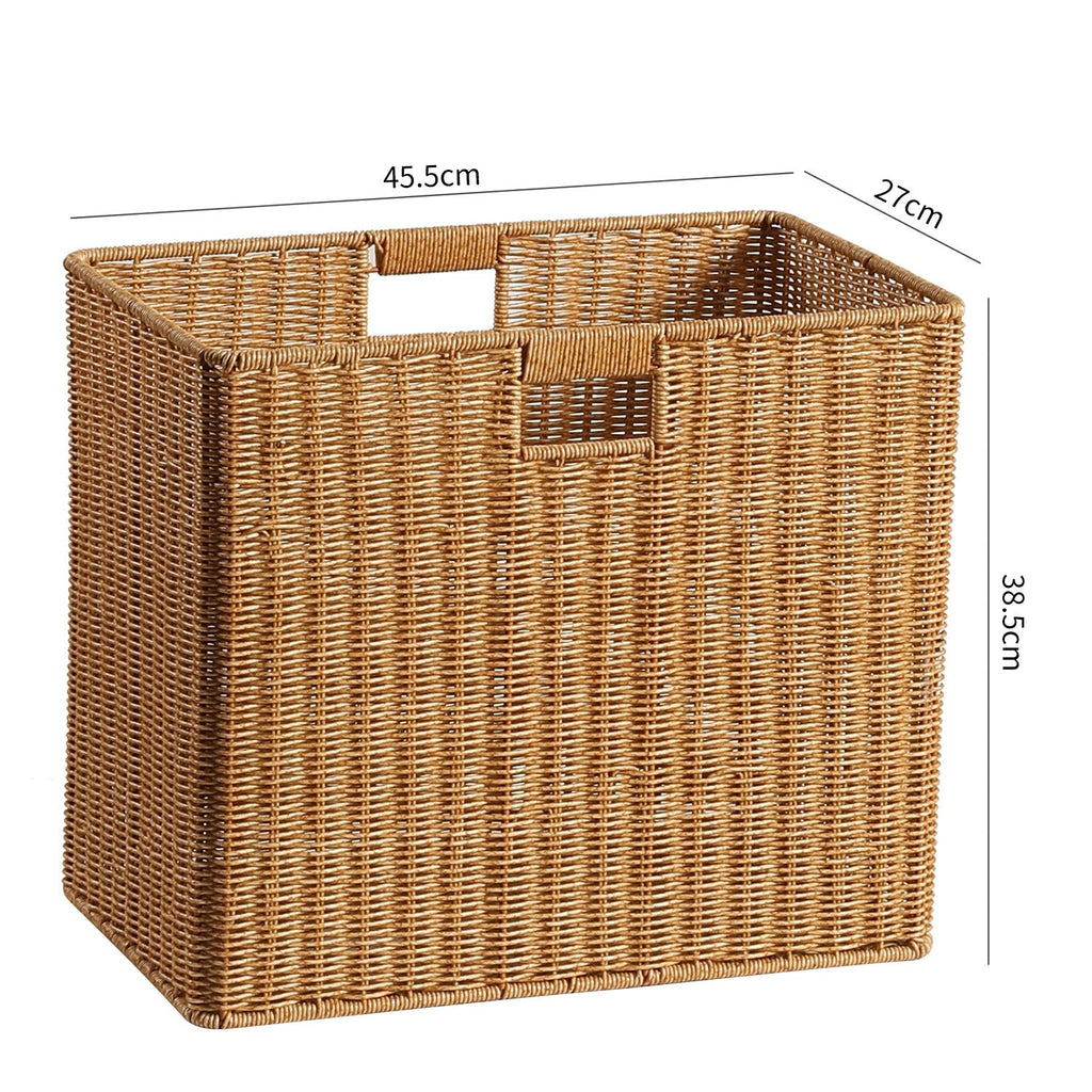 Decorative Storage Basket Light Brown | Kelmera