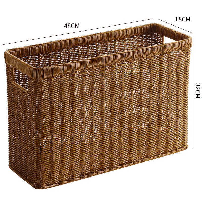 Decorative Storage Basket Light Brown | Kelmera