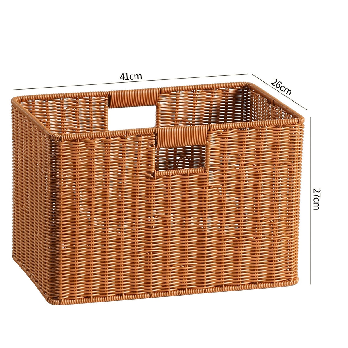 Decorative Storage Basket Light Brown | Kelmera