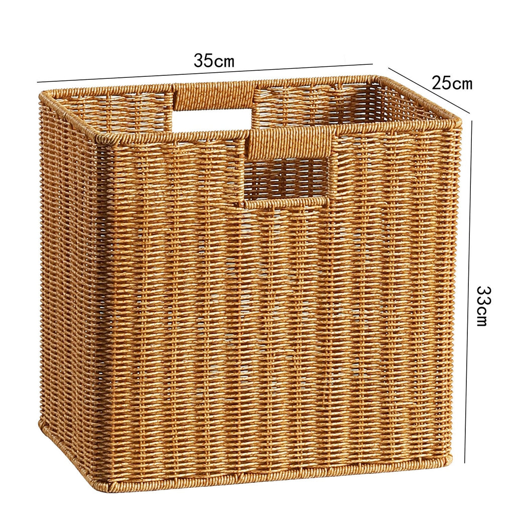 Decorative Storage Basket Light Brown | Kelmera