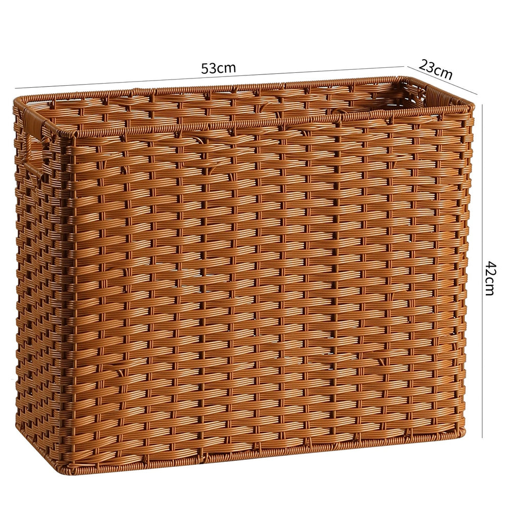 Decorative Storage Basket Light Brown | Kelmera