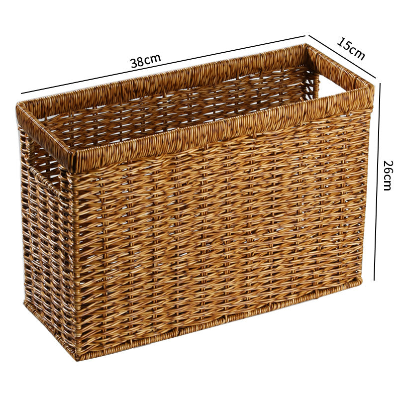 Decorative Storage Basket Light Brown | Kelmera
