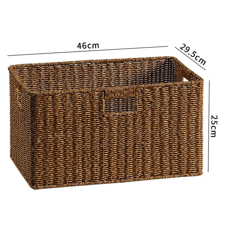 Decorative Storage Basket Light Brown | Kelmera