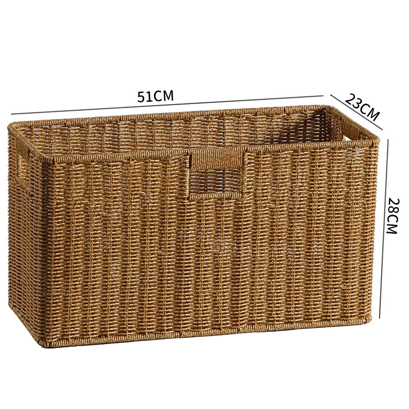 Decorative Storage Basket Light Brown | Kelmera