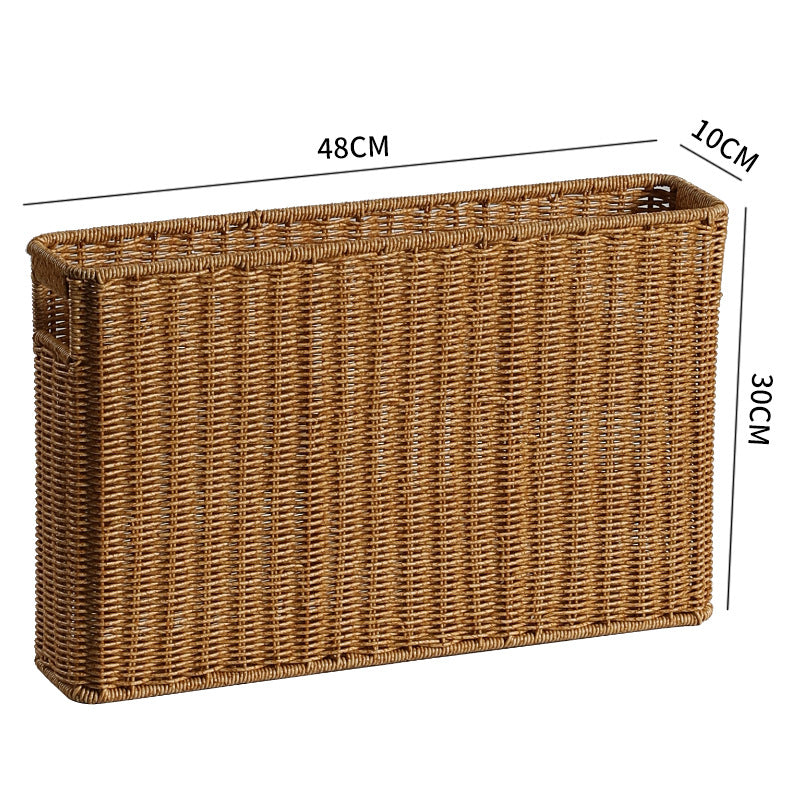 Decorative Storage Basket Light Brown | Kelmera