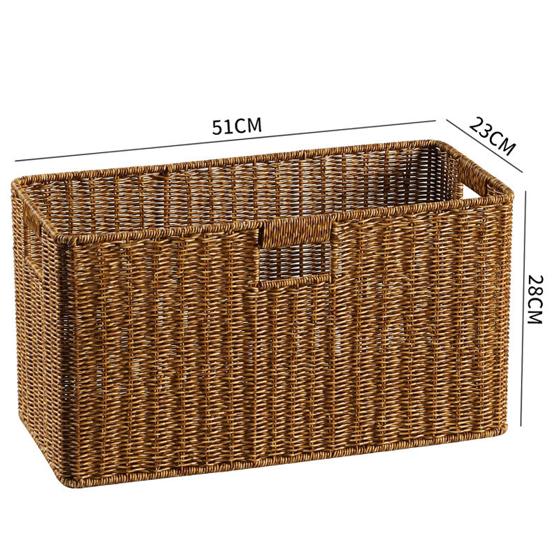 Decorative Storage Basket Light Brown | Kelmera